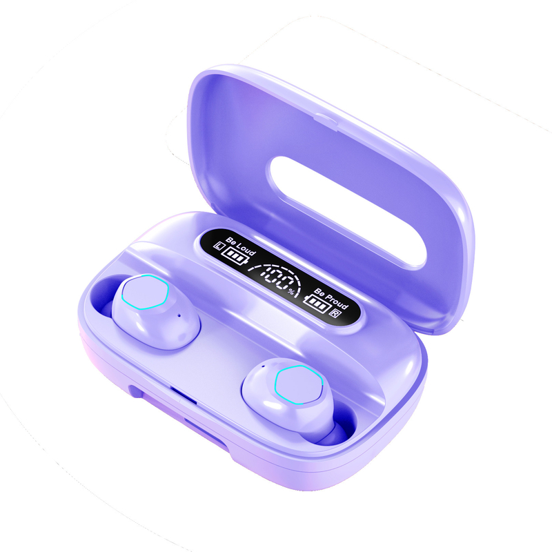 Bluetooth 5.1 Oroptelefoon Ondersteunt A2DP/AVRDP/HFP-protocollen Oroptelefoon 40mAh Oplaadkas 500mAh F10 Dynamic Drive voor Business & Sport