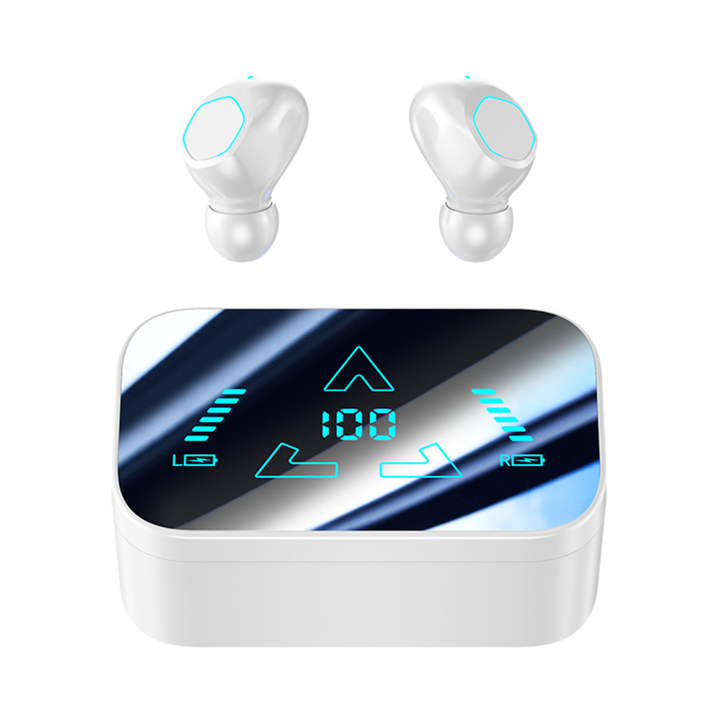Schuifcompartiment Design Intelligent Mirror Display High-speed Bluetooth 5.3 Oordopje All-weather Battery Levensduur waterdicht Voor sport