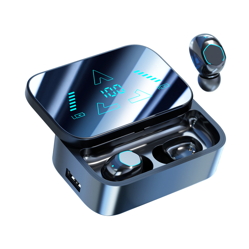 Schuifcompartiment Design Intelligent Mirror Display High-speed Bluetooth 5.3 Oordopje All-weather Battery Levensduur waterdicht Voor sport