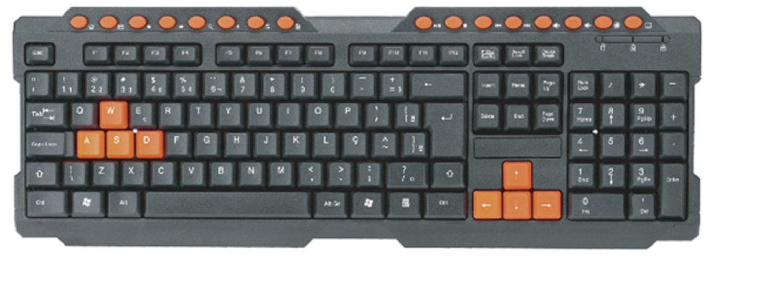 104+16 Hotkey Layout IPX4 Waterdicht 1200DPI Optische motor 72g Ergonomische 3D Grip Plug And Play Keyboards Muiscombinaties Voor e-sports Hotels