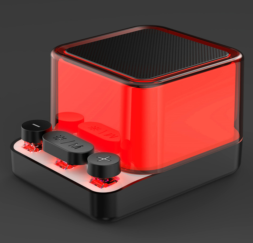 10W Power Black Bluetooth-luidspreker met 2400mAh/1200mAh/800mAh batterijen Ondersteunt TF/FM-afspelen en 32GB geheugenkaart