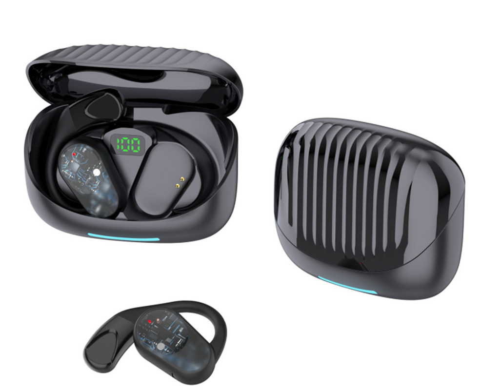ETEK F14 Touch Button TWS/OWS Earphone Type-C Fast Charge 200mAh Kleurdoos inbegrepen voor zakenmensen en pendelers
