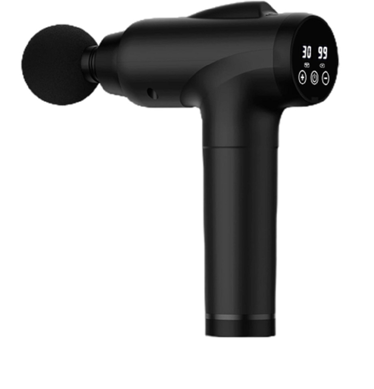 ABS PC Rubber Composite Body Massager met 30W Power 1-30 Gears Dual-Mode Display Screen 2500mAh Battery 9 Massage Heads