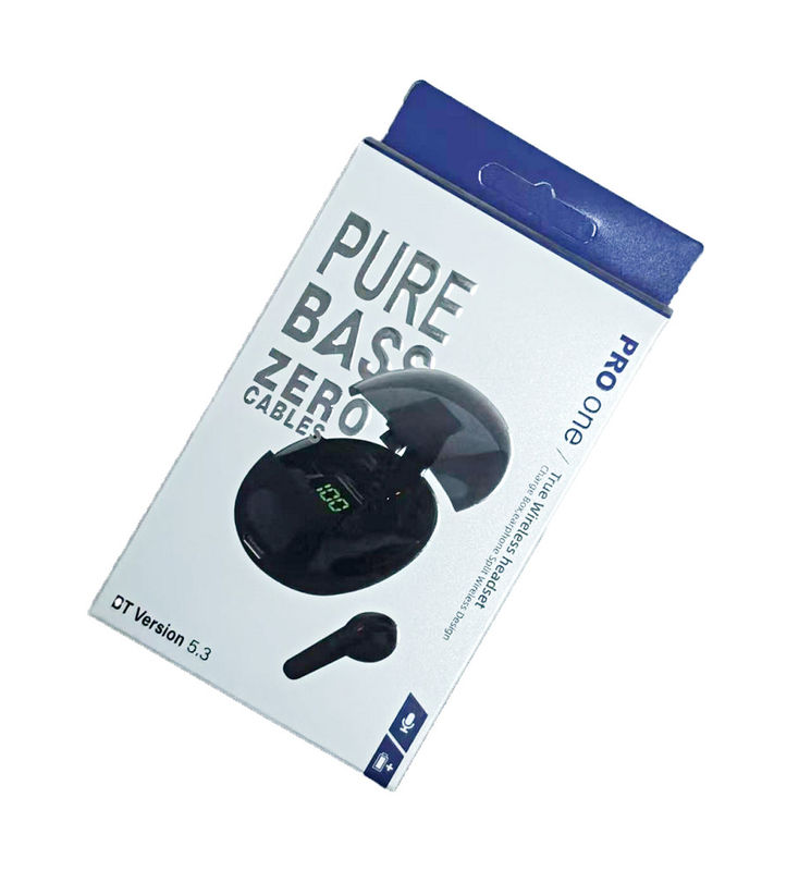 ETEK TWS Headset Single Ear 32 × 18,5 × 19,5 mm F10 luidspreker Type-C Fast Charging Kleurdoos Verpakking Voor gamers Pendelgangers