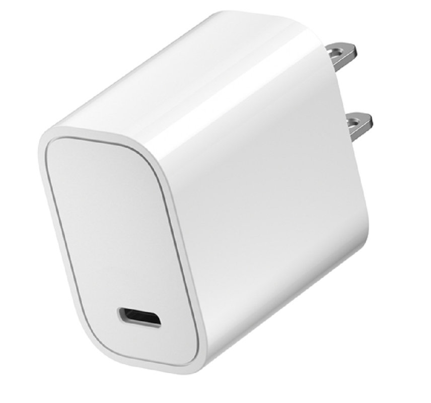 110-240V AC Input 20W PD Snel opladen Ondersteuning PPS Zwart-wit ontwerp Voor zakenreizigers en internationale gebruikers