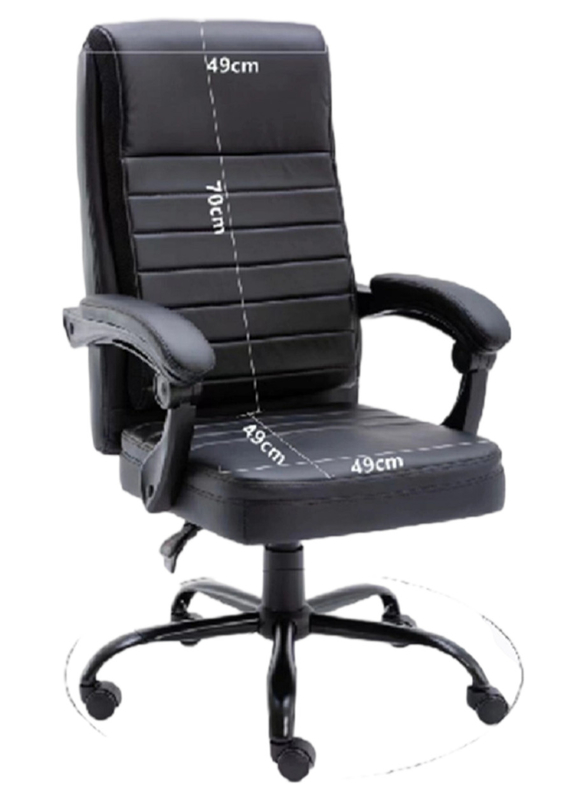 Multifunctiemechanisme Ergonomische gaming bureau stoel met hoog-rebound PU armleuningen en rugleuningen 320mm chroom basis met nylon casters