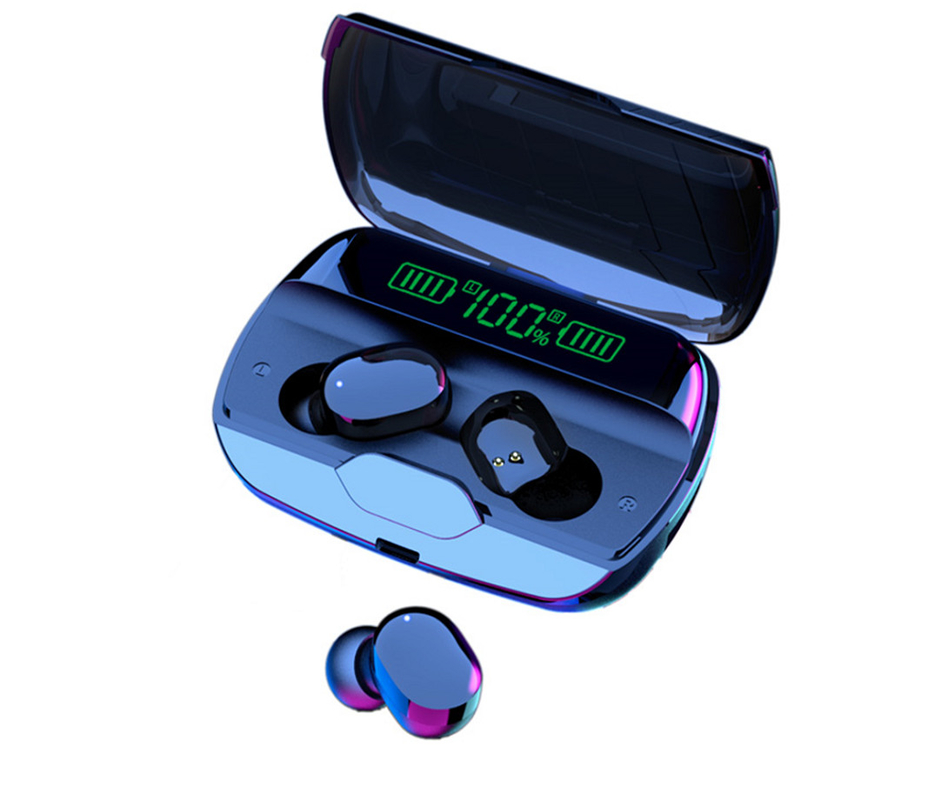 Bluetooth-koptelefoon met lage vertraging 4 uur met 600 mAh oplaadkas F8 koperen ring luidspreker voor gamers studenten pendelers