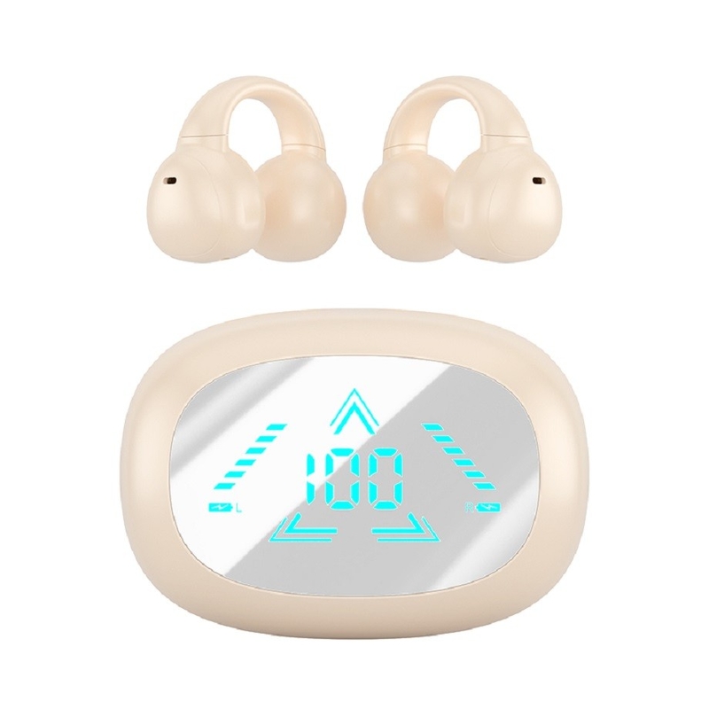 TWS Volledig open draadloos F13 met LED-scherm Bluetooth 5.3 AAC/SBC Decoding 40mAh koptelefoon + 400mAh hoesje voor zakenmensen
