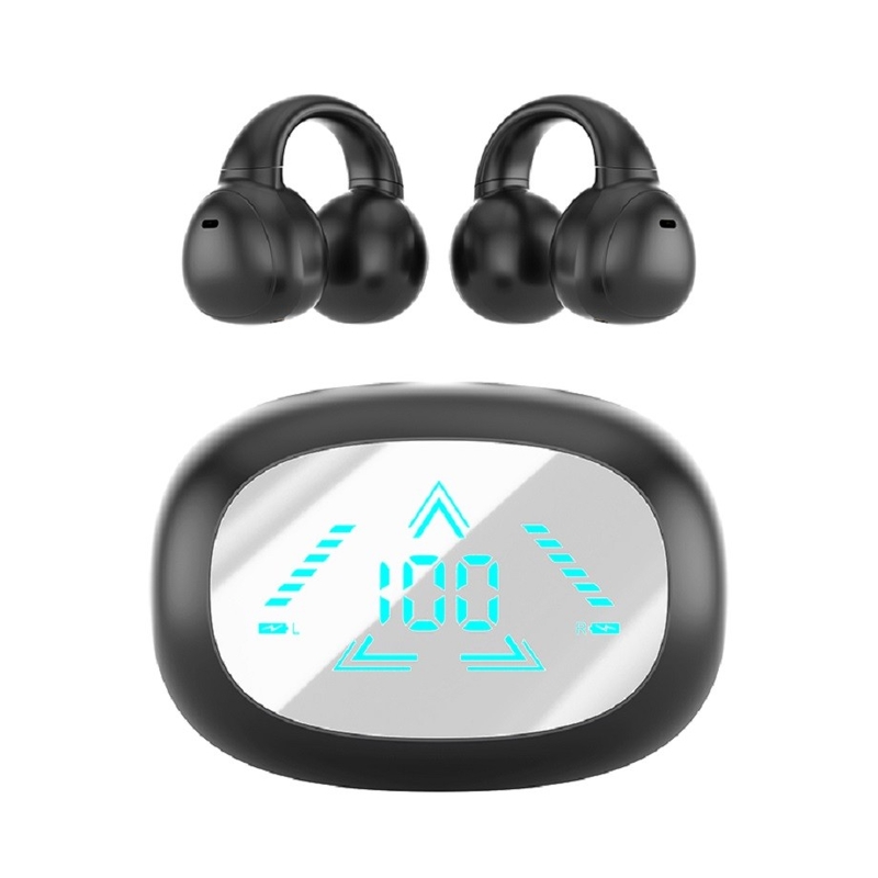 TWS Volledig open draadloos F13 met LED-scherm Bluetooth 5.3 AAC/SBC Decoding 40mAh koptelefoon + 400mAh hoesje voor zakenmensen
