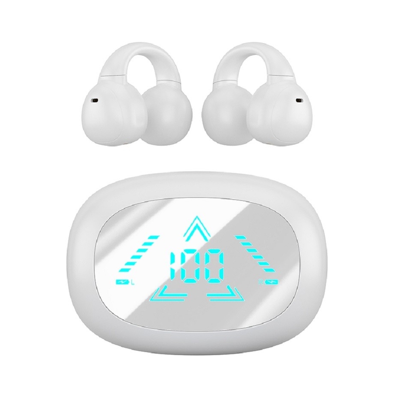 TWS Volledig open draadloos F13 met LED-scherm Bluetooth 5.3 AAC/SBC Decoding 40mAh koptelefoon + 400mAh hoesje voor zakenmensen