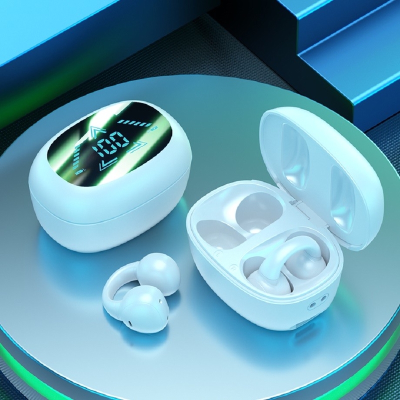 TWS Volledig open draadloos F13 met LED-scherm Bluetooth 5.3 AAC/SBC Decoding 40mAh koptelefoon + 400mAh hoesje voor zakenmensen