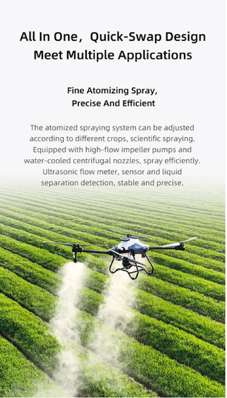 Z30P 30kg Load Agricultural Drones Solution Under Z Series Nieuwe trussstructuur En Z-vormige vouwarm