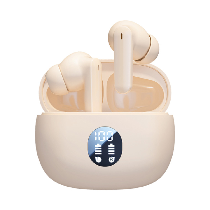Bluetooth 5.4 TWS-oorbellen, F10-luidspreker, AAC/SBC-ondersteuning, zwart/wit/huidkleurontwerp, geschikt voor zakelijk, sportief, kantoor- en studentengebruik