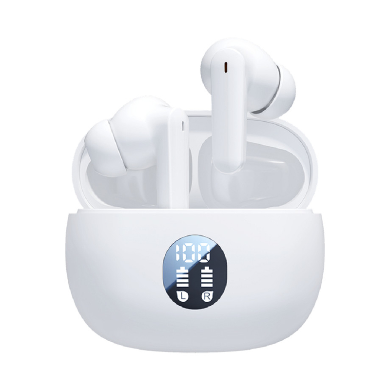 Bluetooth 5.4 TWS-oorbellen, F10-luidspreker, AAC/SBC-ondersteuning, zwart/wit/huidkleurontwerp, geschikt voor zakelijk, sportief, kantoor- en studentengebruik