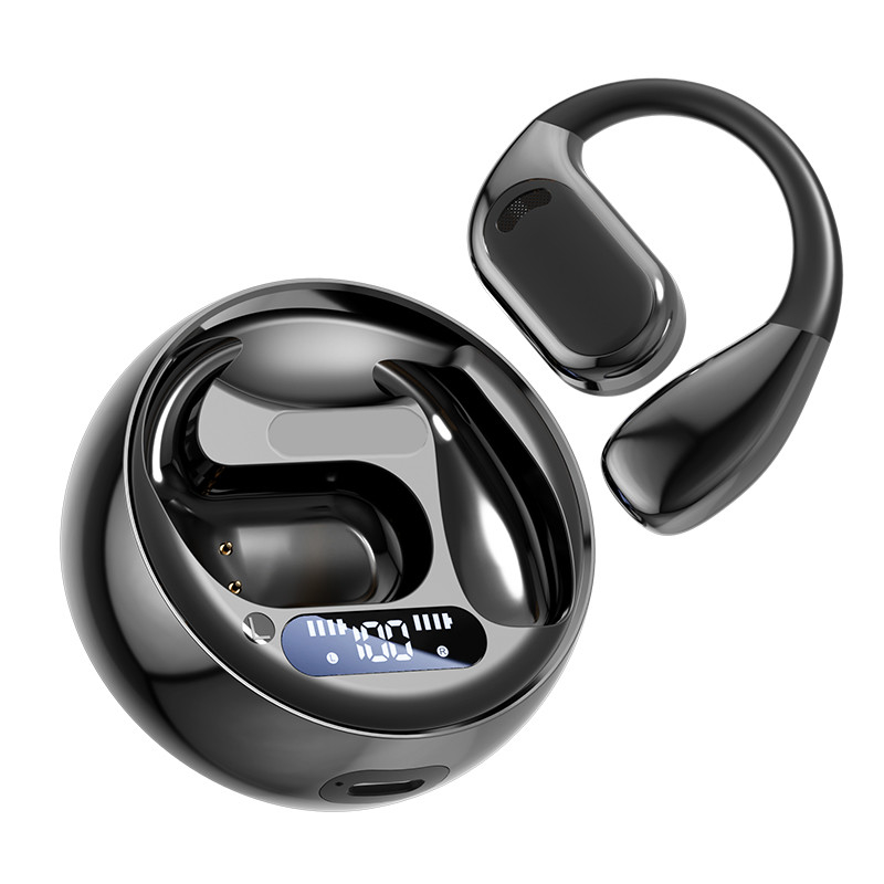 Bluetooth 5.4 TWS-oordopjes met titanium diafragma luidsprekers, 6 uur speeltijd en 300 mAh oplaadkas