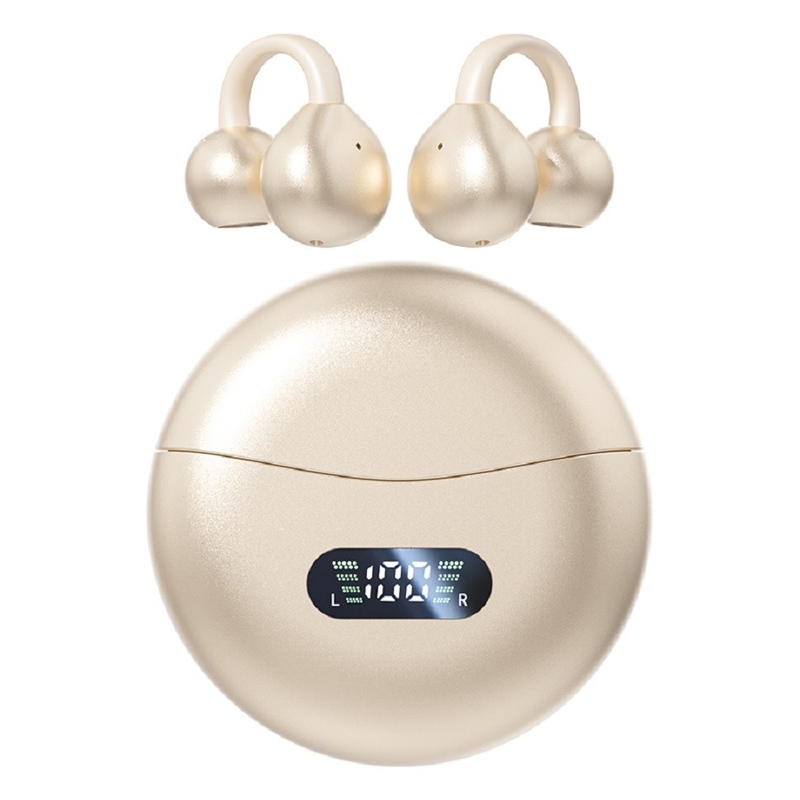 Bluetooth 5.4 TWS-oorbellen met AAC/SBC-audioondersteuning F10 luidspreker 30mAh koptelefoonbatterij 300mAh oplaadkas