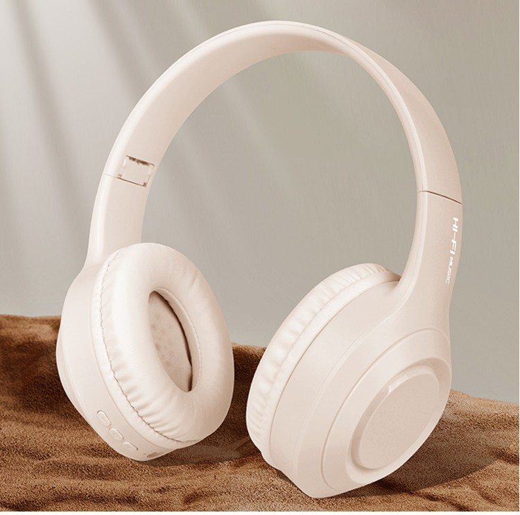 Bluetooth koptelefoon, Bluetooth 5.3, 150mAh batterij, 40mm luidspreker, 105dB gevoeligheid.