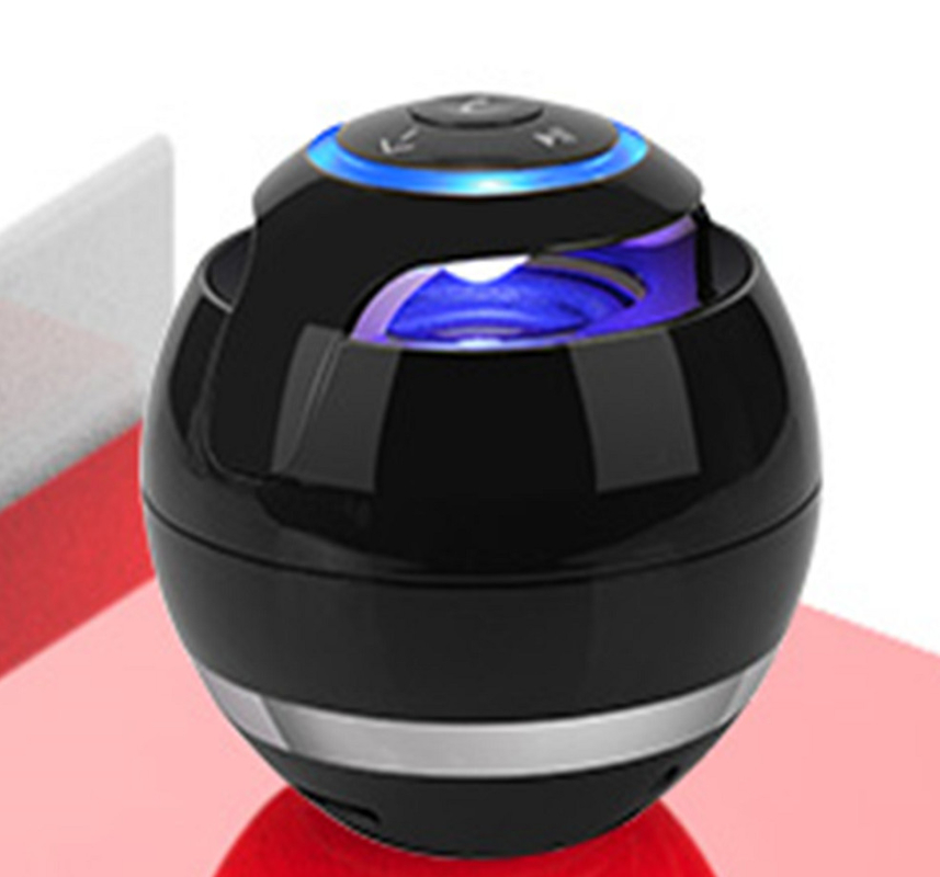 Compact lichaam (D78*H78mm). Ondersteunt Bluetooth, AUX, TF kaart, FM radio. Ingebouwde 300mAh batterij, USB opladen. 40mm luidspreker eenheid.
