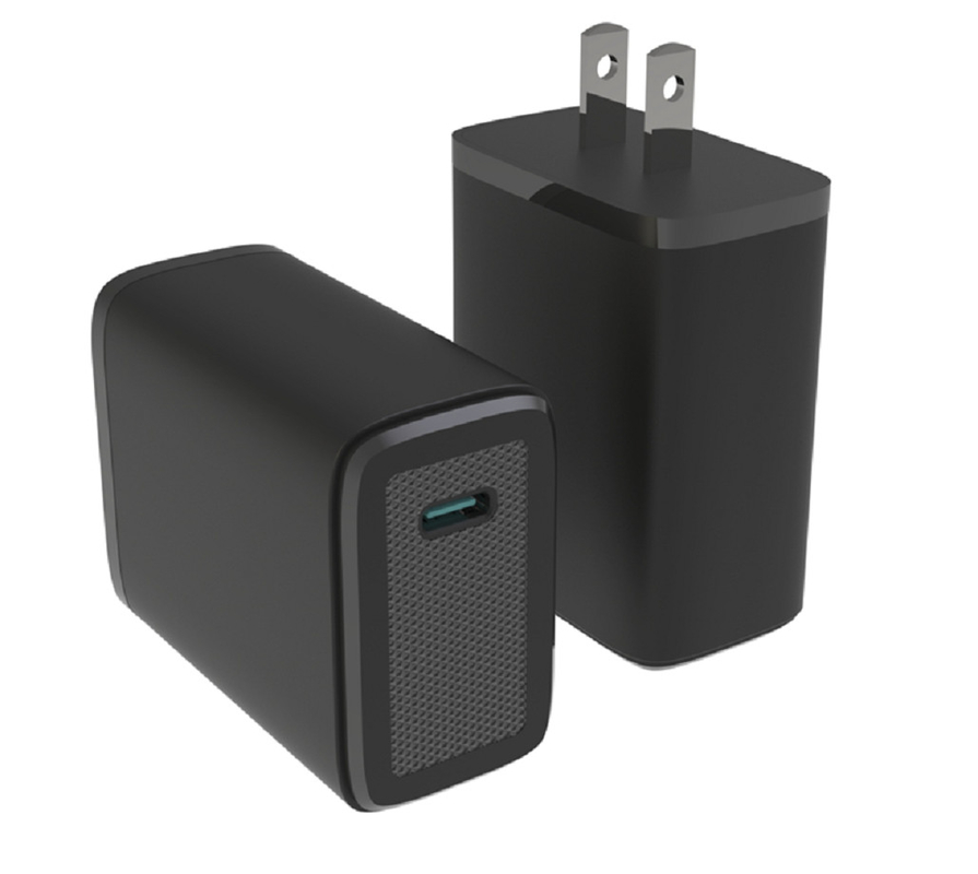 Snelle Mobiele Telefoon Oplader, GaN-technologie, 45W PD snelladen, 110-240V breed voltage, USB-C poort