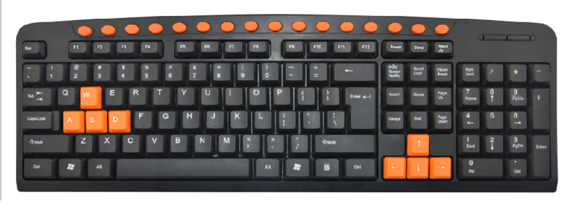 Kabeld Multimedia Keyboard Waterdicht Plug-and-play USB-connectiviteit 16 Aanpasbare sneltoetsen Lichte bouw