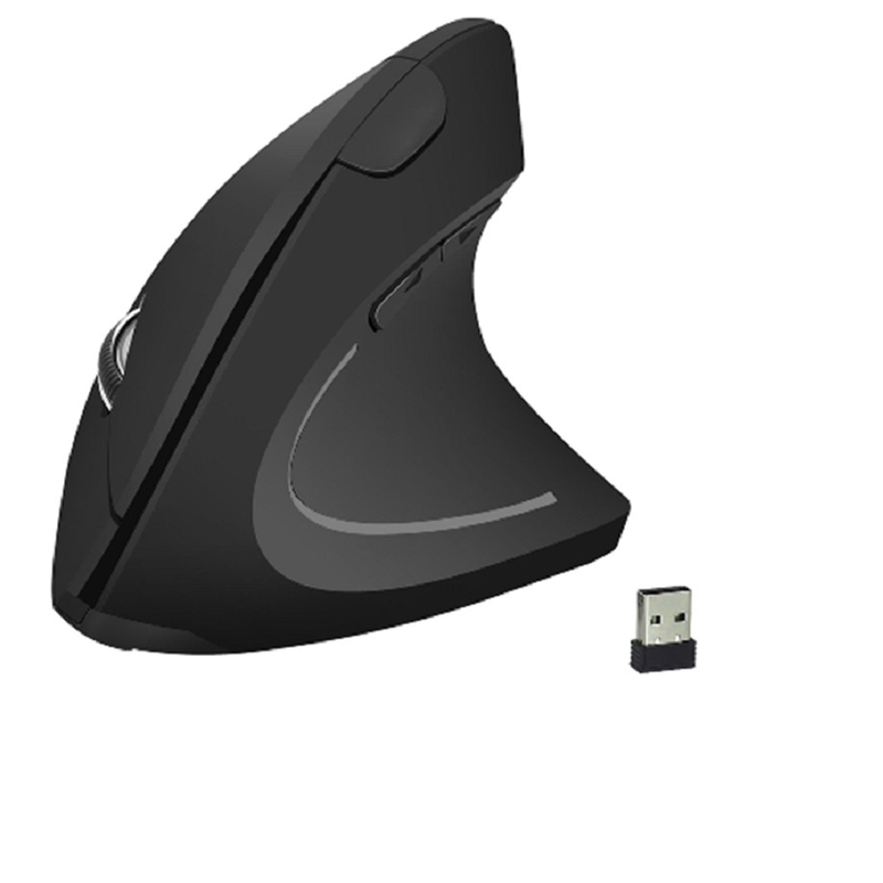 2.4G draadloze oplaadbare muis met 5 miljoen klikken Levensduur 800-1200-1600 DPI 6 knoppen Compatibel met laptops Desktops