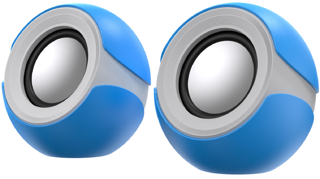 Bedrade computerspeaker 1,5W*2 Vermogen 32 Magneet Luidspreker Ondersteunt AUX-ingang ABS-materiaal USB 5V Voeding Voor Studenten En Kantoormedewerkers