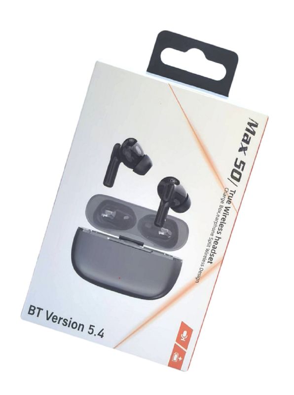 Draadloze Oortelefoon Mini TWS Oordopjes Bluetooth Versie 5.4 Oortelefoon F13 Koperen Luidspreker 200mAh Case 100 stuks CTN Klaar Zwart