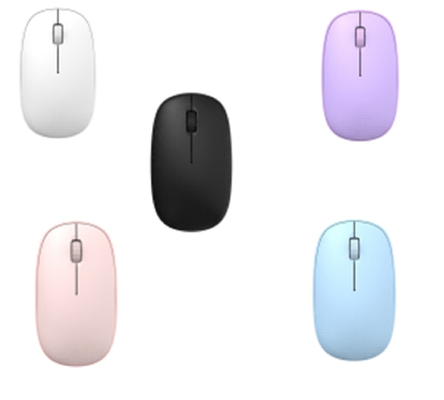 ETEK 2.4G Draadloze Muis 1200 DPI Kliks 5 Kleuropties 1-AA Batterij Aangedreven Wit Roze Paars Blauw Zwart