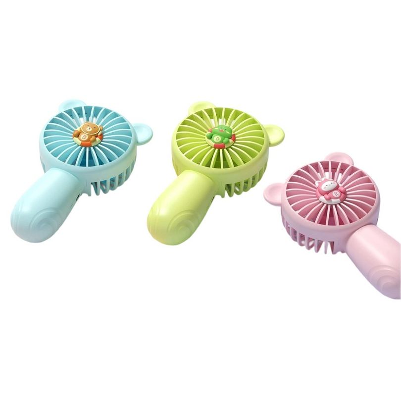 Mini USB Handheld Fan 500mAh Batterij ABS+PP Veilig materiaal Draagbare kantoorventilator Met oplaadkabel