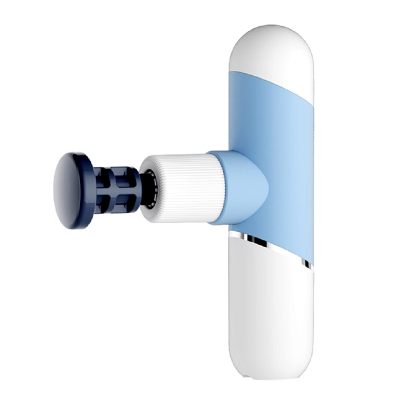 Touchscreen Dual-batterij spiermassageur 4-hoofd 6-modi spiermassageur 18W Power Zwart Grijz Blauw