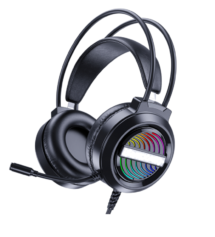 ETEK Gaming Bedrade Hoofdtelefoon 50mm Driver 20Hz-20kHz Respons Omnidirectionele Microfoon 2.0M Kabel