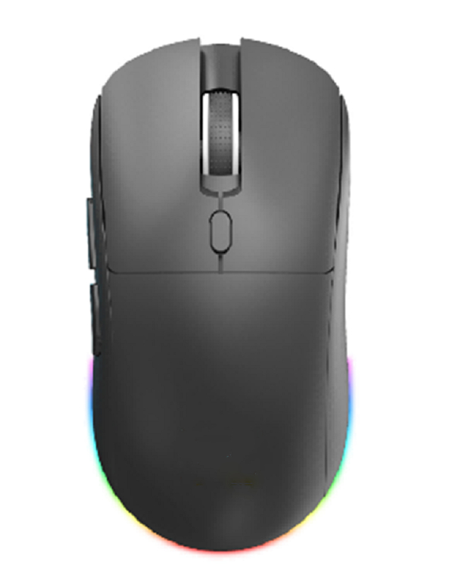 Dual-Mode 2.4G+Bluetooth 6-knops Lasermuis 800-1600 DPI 500mAh Batterij Voor Kantoorpersoneel En Gamers