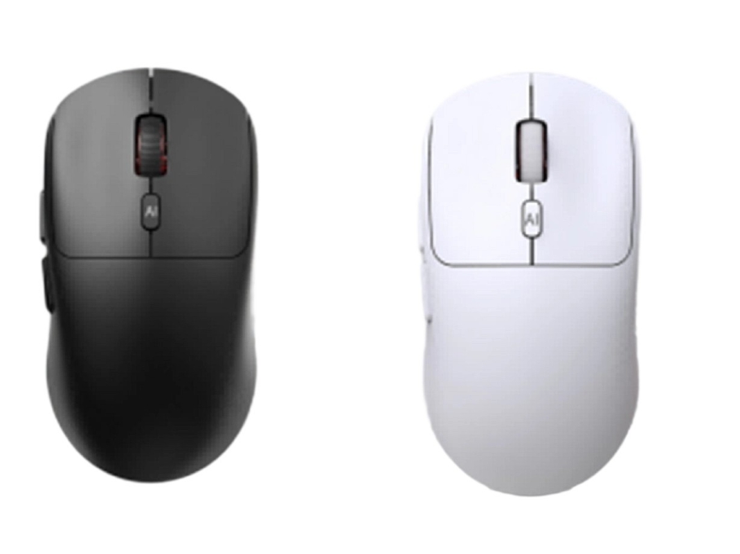 ETEK Tri-Mode AI Muis Bluetooth+2.4G+draad 1200-2400DPI 6 knoppen 400mAh Batterij Voor kantoorwerkers En gamers