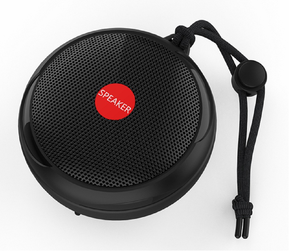 Draagbare Bluetooth 5.3-luidspreker met IPX7 waterdichtheid, 52 mm driver, 3W output, Type-C snellaad luidspreker (zwart/rood/blauw/groen)