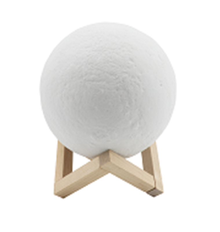 Tweekleurige witte Bluetooth 5.3-luidspreker 5W 52MM driver 1200mAh batterij 3-4 uur afspelen RGB-verlichting en afstandsbediening