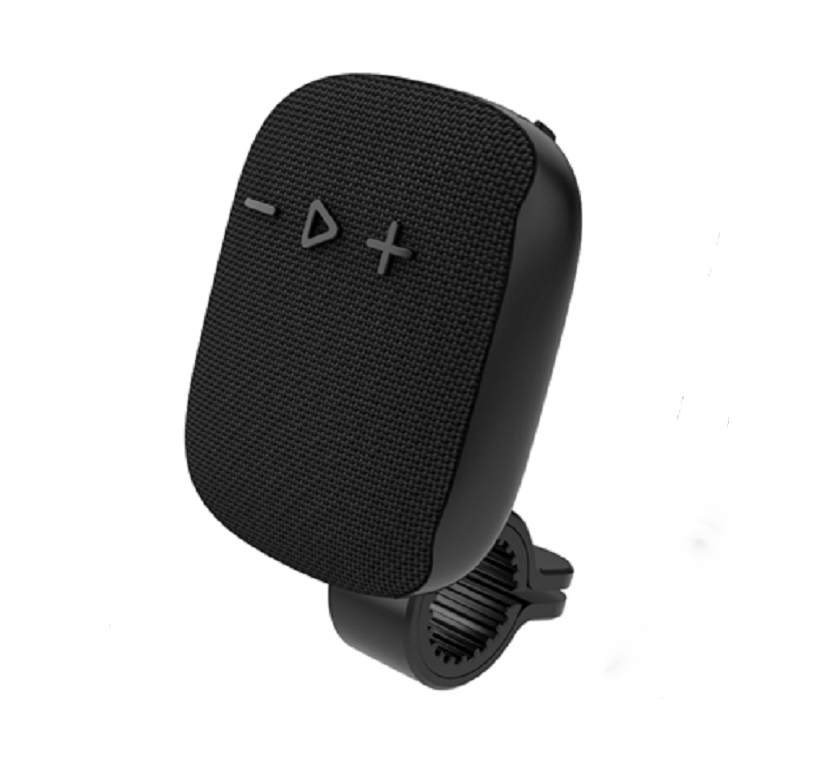 Bluetooth 5.3 Luidspreker, 5W 45MM Driver, 400mAh Batterij, ABS+Stof+Siliconen Materiaal, TF/FM/USB Afspelen & bellen (zwart, rood, blauw)