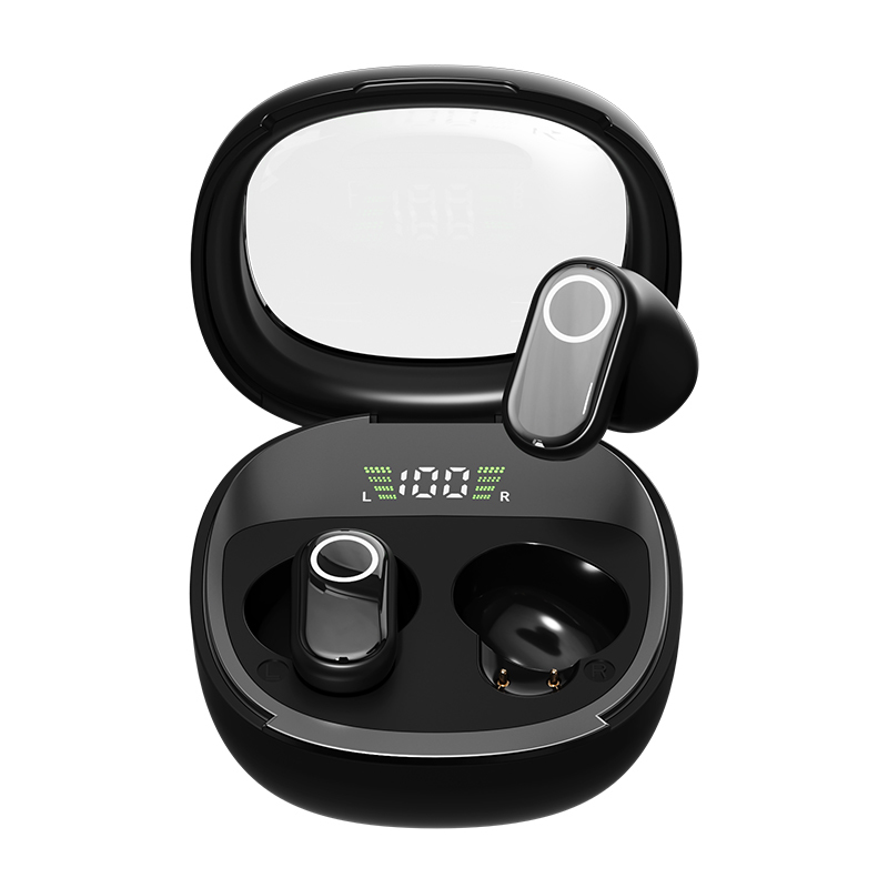 ETEK Bluetooth 5.4 TWS oortelefoon met F13 Koperen Ring, 25mAh oortelefooncel + 200mAh case (beschermingsbord), 3 kleuropties.