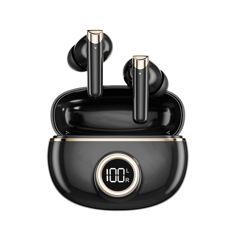 ETEK Plated Bluetooth 5.4 TWS oortelefoon met F10,25mAh oortelefooncel + 230mAh behuizing (beschermingsbord),2-3 uur oproeptijd.