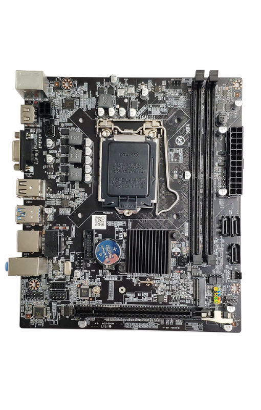 ETEK H310 Chipset Micro-ATX Moederbord voor 6e/7e/8e/9e Generatie CPU's dual-channel DDR4 Tot 32GB VGA+HDMI Uitgangen