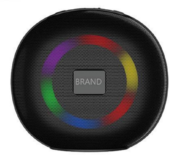 5W draagbare Bluetooth-luidspreker, RGB-licht, TF/FM/USB, hands-free gesprek, 200mAh, band, V5.3Voor buiten, cadeautjes en promoties.