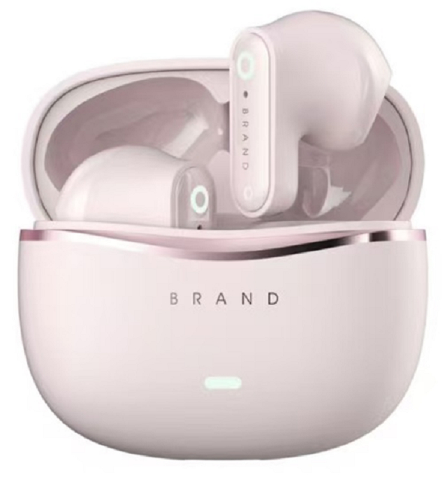 TWS Draadloze Oordopjes, Bluetrum 5756T, 13mm Speaker, 10M Bereik, 4U Afspeeltijd, 25mAh+180mAh Case, Zwart/Wit/Roze