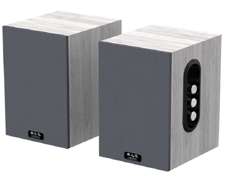 Hout Bluetooth luidspreker, 40W, Dual 4