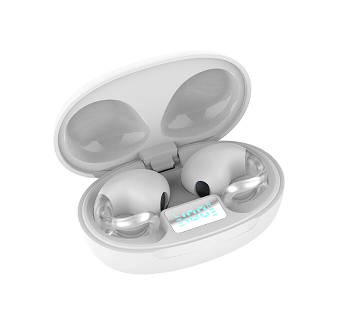 OWS Open-Ear Wireless Earbuds, 12mm Driver, 4H Playtime, Bluetrum 5656T, Zwart/Wit/Roze/Rood