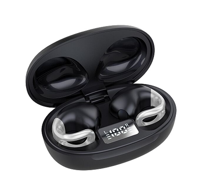 OWS Open-Ear Wireless Earbuds, 12mm Driver, 4H Playtime, Bluetrum 5656T, Zwart/Wit/Roze/Rood