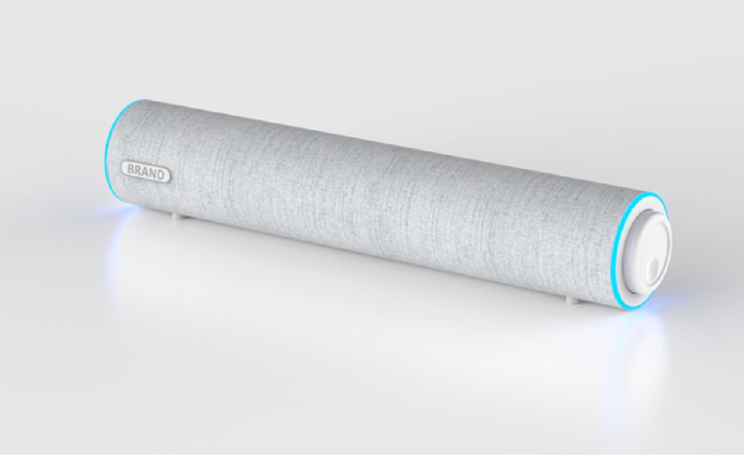 3W*2 Desktop Soundbar, Dual 2-inch Drivers, 35Hz-16kHz, >36dB Scheiding, USB Powered (DC 5V), Plastic+Cloth Afwerking, 1.3m Kabel