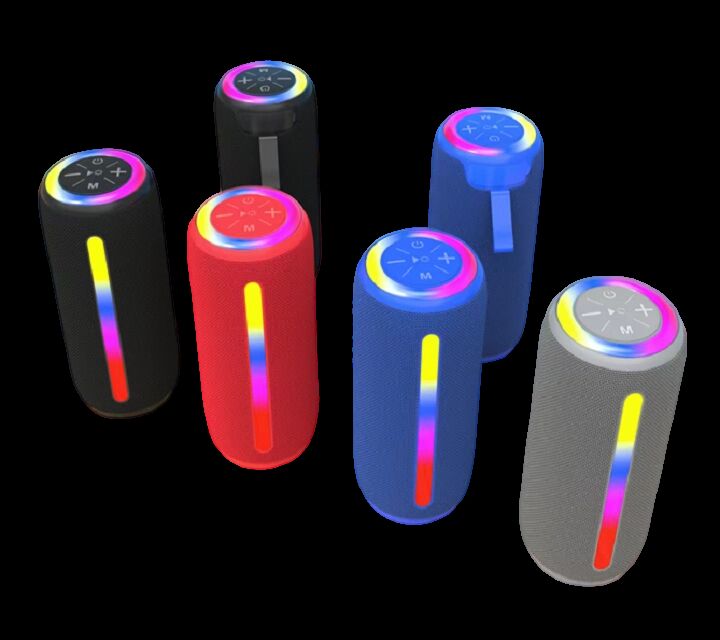 Buiten Bluetooth-luidspreker, 5W*2, 57mm Drivers, 1200mAh, Multi-Play (BT/AUX/TF/USB)
