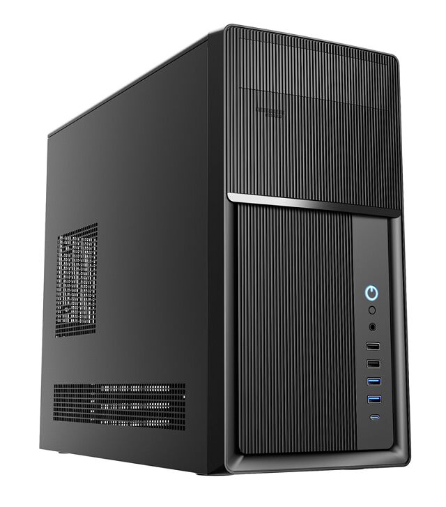 Slim ODD ATX Tower Case, Micro-ATX/Mini-ITX, 1x5.25
