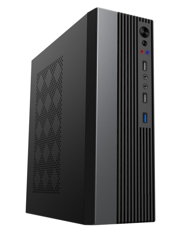 95 mm slanke ITX/MATX-behuizing, geschikt voor 245 mm GPU + 78 mm koeler, ondersteuning voor 4 ventilatoren