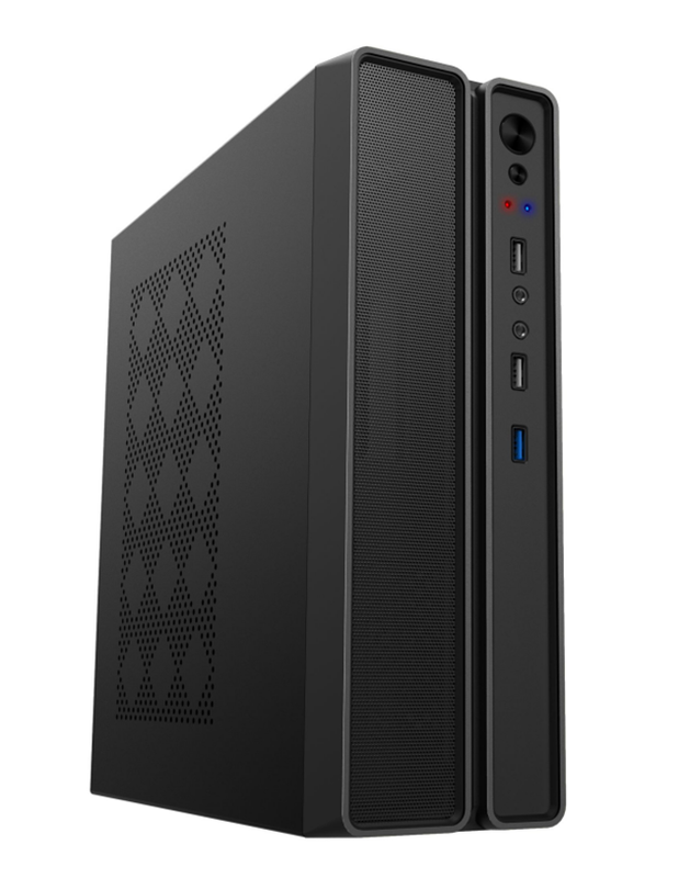 95 mm slanke ITX/MATX-behuizing, geschikt voor 245 mm GPU + 78 mm koeler, ondersteuning voor 4 ventilatoren
