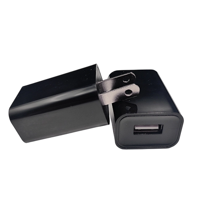 5W EU USB-oplader 5V1A-uitgang Zwart/wit kleurenvak
